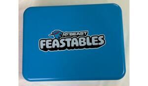 MrBeast Feastables World's Coolest Collectible Lunch Box Blue GUC